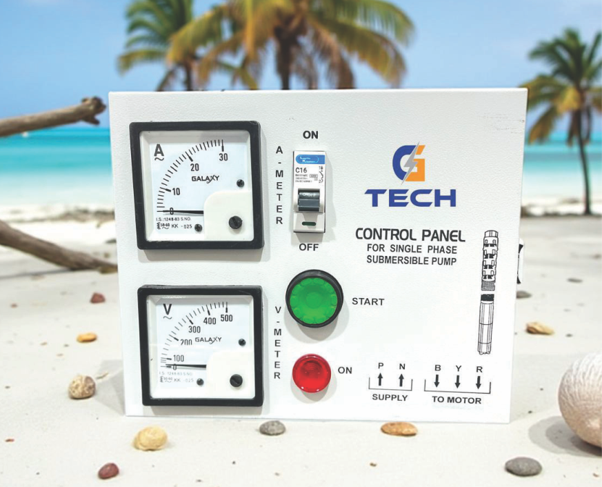Metal Body Square Meter Panel